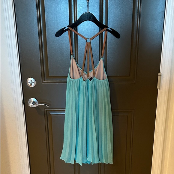 BCBGMaxAzria Aqua Pleated Dress - Picture 2 of 9